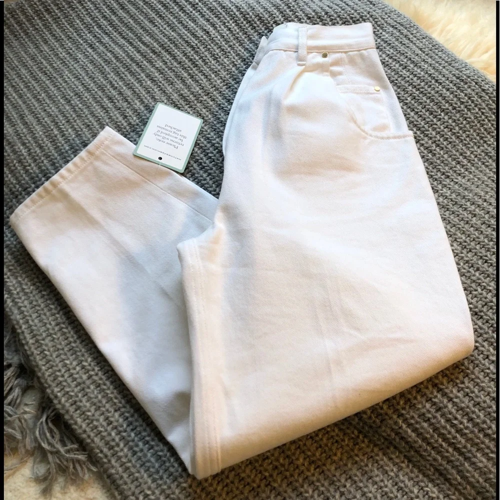 NWT $525 Hillier Bartley High Rise Jeans, US2/UK6 - Picture 2 of 13